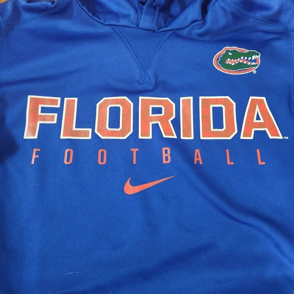 Nike University of Florida Gators Hoodie‎ Pocket Fleece Small Unisex Therma-Fit